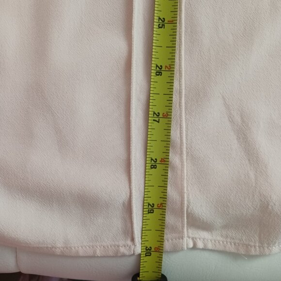 Mango MNG Pink Blouse w/Flower detail Size XS - Picture 13 of 14